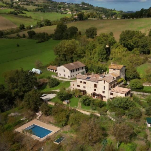 Agriturismo I Gelsi Di Santa Cristina 구비오 외부 사진